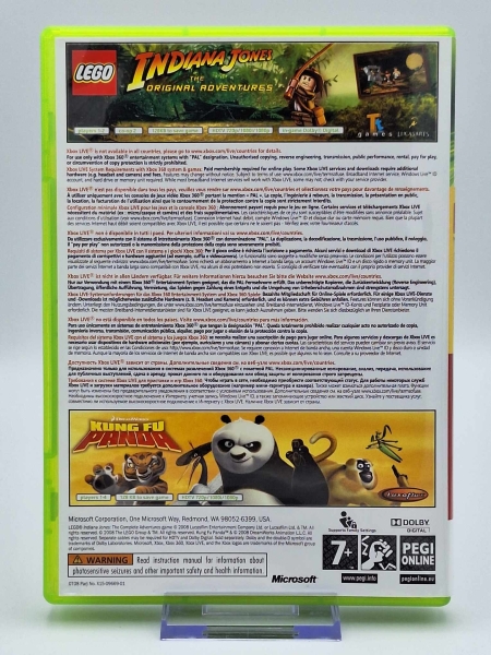 Lego Indiana Jones & Kung Fu Panda Bundle